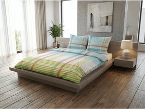 Lenjerie de pat din bumbac TAVONE colorata Dimensiune lenjerie de pat: 70 x 90 cm | 140 x 200 cm