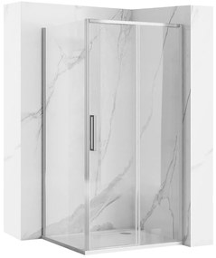 Cabina dus Rapid Slide Crom 150x100cm, Rea