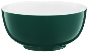 Bol portelan salata, verde, 13 cm, aura g