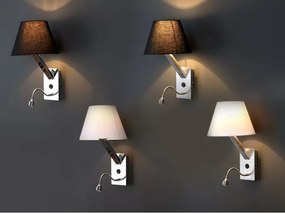 Aplica de perete cu reader LED Orlando crom/ alb 5103WA/WH MX