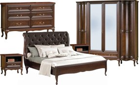 Set lemn masiv Dormitor Weston 5 Piese