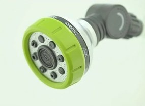 Pistol aspersor circular din metal/plastic Garvia,8 funcții cu extensie