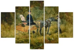 Tablou - Henri de Toulouse-Lautrec, The Trap, reproducere (150x105 cm)