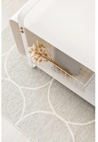 Covor tip traversă pentru interior și exterior crem 70x200 cm Boo Linen – Pappelina