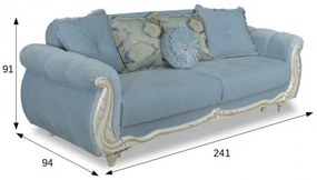 Canapea Extensibila 3L Sorana, 241 x 94 x 91 Cm