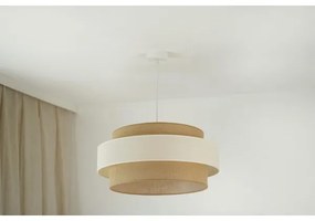 Lustră aplicată Brilagi SPACE LIGHT 1xE27/15W/230V d. 50 cm bej/crem
