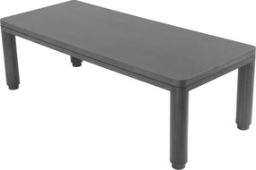 Masa design elegant LUX Atelier, gri carbune 114206 HZ