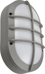 Aplică de perete LED pentru exterior FRAY LED/8W/230V IP54 gri