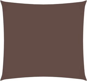 vidaXL Parasolar, maro, 2,5x2,5 m, țesătură oxford, pătrat