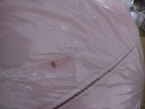 OFERTA Scaun de birou roz pudra AVOLA VELVET II. calitate