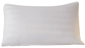 Husa pentru perna JASMINE 50x70 cm alba, buzunar hotelier