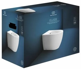 Bideu pe pardoseala Ideal Standard Ellisse alb lucios