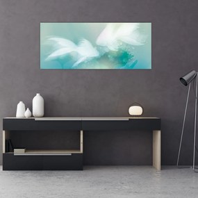 Tablou - Peștișori (120x50 cm)