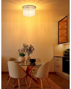 Globo 15698DB - Plafonieră GORLEY 5xE14/40W/230V Ø 32 cm