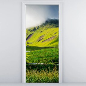 Fototapet pentru ușă - Peisaj montan (95x205cm)