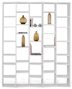 Bibliotecă albă 182x224 cm Valsa – TemaHome