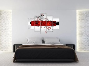 Tablou cu abstracție (150x105 cm)