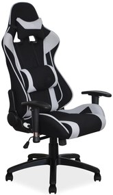 Fotoliu birou Vincenza (negru + gri). Promo -6%. 805309