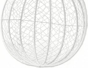 OFERTA Fotoliu suspendat alb KOKON fara suport Calitatea II