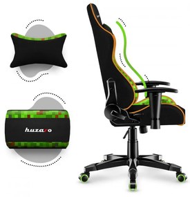 Scaun de gaming MINECRAFT confortabil pentru copii