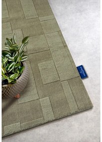 Covor tip traversă verde țesut manual din lână 80x250 cm Wilhelmine – Villeroy&Boch