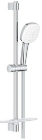 Grohe Tempesta Cube 110 Set dus cu bara 60 cm si savoniera 2 jeturi, crom