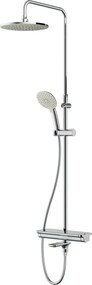 Coloana de dus cu baterie termostatata AM.PM Spirit 2.0 finisaj crom lucios