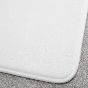 Covorașe de baie albe pentru WC 2 buc. din spumă cu memorie 50x80 cm Anti-Bacterial – Catherine Lansfield