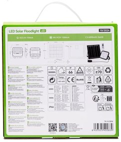 Aigostar - Proiector solar LED reglabil LED/50W/3,4V IP66 + telecomandă