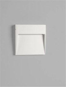 Aplica alba LED pentru exterior protectie IP54 FEM