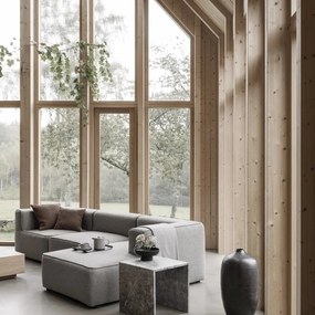 Măsuțe auxiliare 2 buc. din marmură 45x45 cm VARU – Blomus