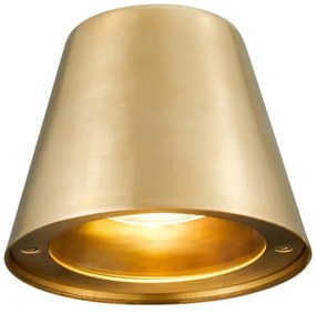 Nordlux - Aplică de exterior ALERIA 1xGU10/35W/230V IP44 alamă