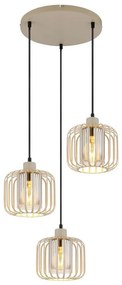 Globo 15758-3H - Pendul suspendat pe cablu ALFRED 3xE27/40W/230V