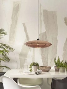 Lustra/Pendul eco din ratan Tanami disc L, nat
