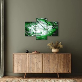 Tabloul abstract verde (90x60 cm)