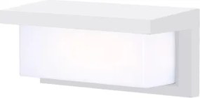 Brilagi BRICKY - Aplică LED RGBW de perete pentru exterior, 1xE27/15W/230V, albă, IP54