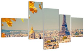 Tablou modern - Paris - Turnul Eiffel (150x85cm)