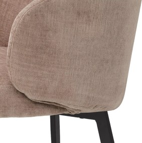 Set de 2 scaune cu brate design LUX Lloyd, Sisley roz