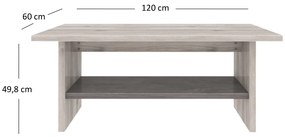 Măsuță de cafea Jolene (castan nairobi + onyx). 1052979