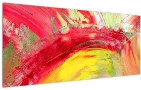 Tablou cu abstracție - pictura (120x50 cm)