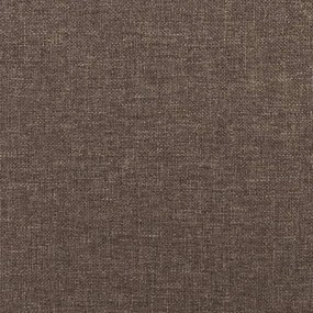 Taburet, gri taupe, 60x60x39, material textil Gri taupe