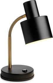 Halo Design 746927 - Lampă de masă VOGUE 1xE27/40W/230V negru/alamă