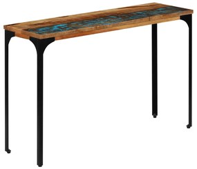 vidaXL Masă consolă, 120 x 35 x 76 cm, lemn masiv reciclat