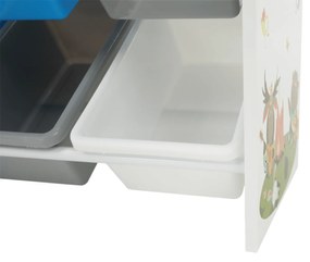 Organizator   raft pentru jucarii, multicolor   model, DARLING TIP 3