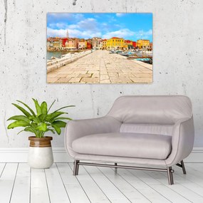 Tablou - Orașul Istrian vechi Poreč, Croația (90x60 cm)