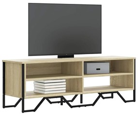 vidaXL Dulap TV, stejar sonoma, 122x34x41 cm, lemn prelucrat