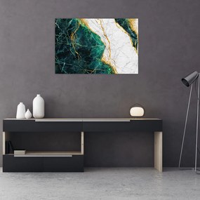 Tablou - Marmură turcoaz (90x60 cm)