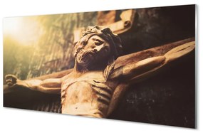 Tablouri acrilice Isus din lemn
