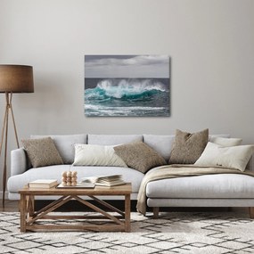 Tablou - Valuri pe ocean (70x50 cm)
