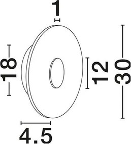 Aplica perete lumina ambientala EMBER